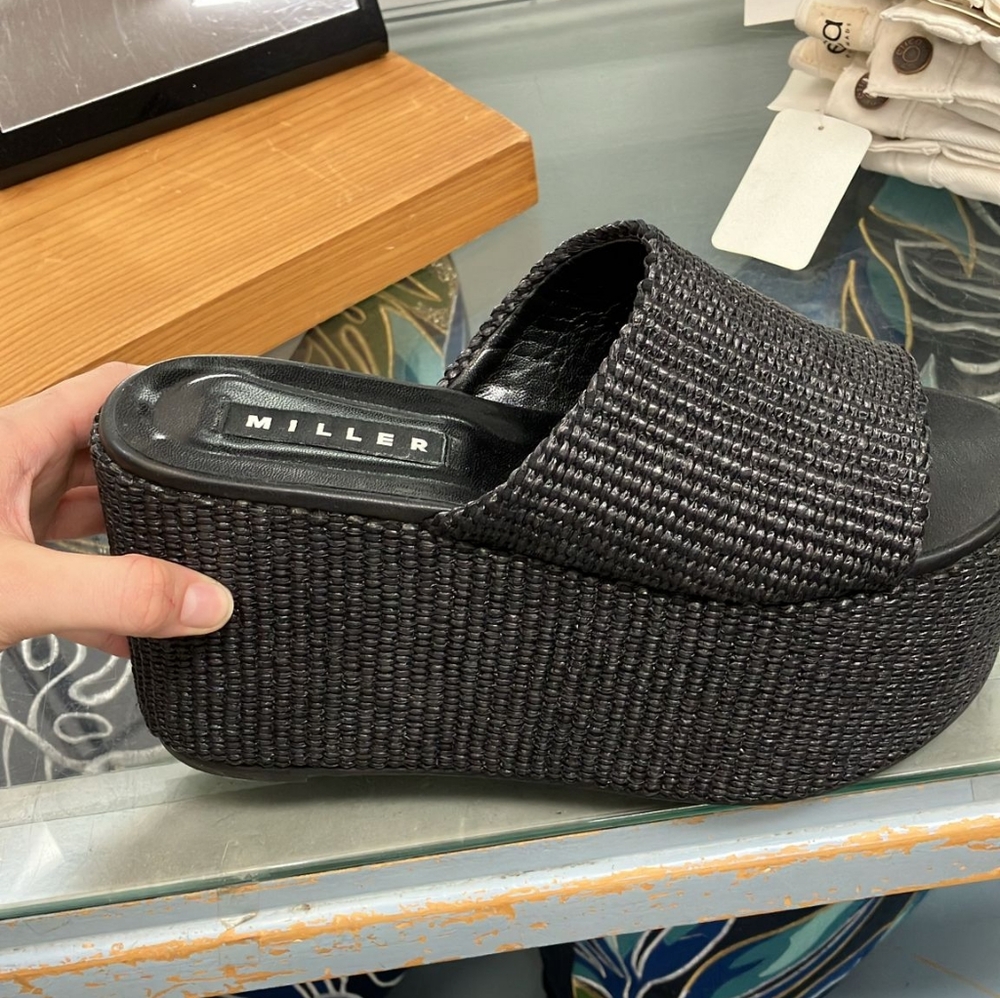 Simon Miller Black Platform Shoes